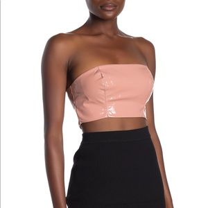 Naked Wardrobe Latex Lowdown Crop